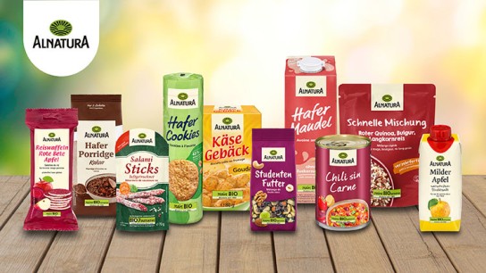 Globus - 1 von 10 Bio-Probierpaketen mit ausgewählten Alnatura-Produkten