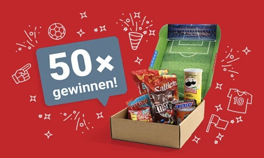 Kaiserkraft - 50 prall gefüllten Snackboxen