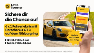 Lotto Scanner: 6x Fahrerlebnis mit einem Porsche 911 GT3 auf dem Nürburgring zu gewinnen