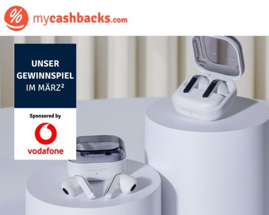 mycashbacks.com: Galaxy Buds4 In-Ear-Kopfhörer zu gewinnen