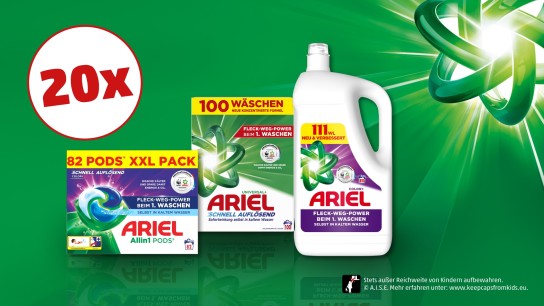 Penny - 1 von 20 Ariel-Produktpaketen