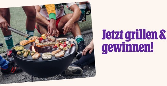Planted Foods - 3 x 1 Grill-Bowl von höfats (Feuerschale mit Grillrost und Plancha), 25 x 1 Planted BBQ-Paket (vegane Grill-Produkte)