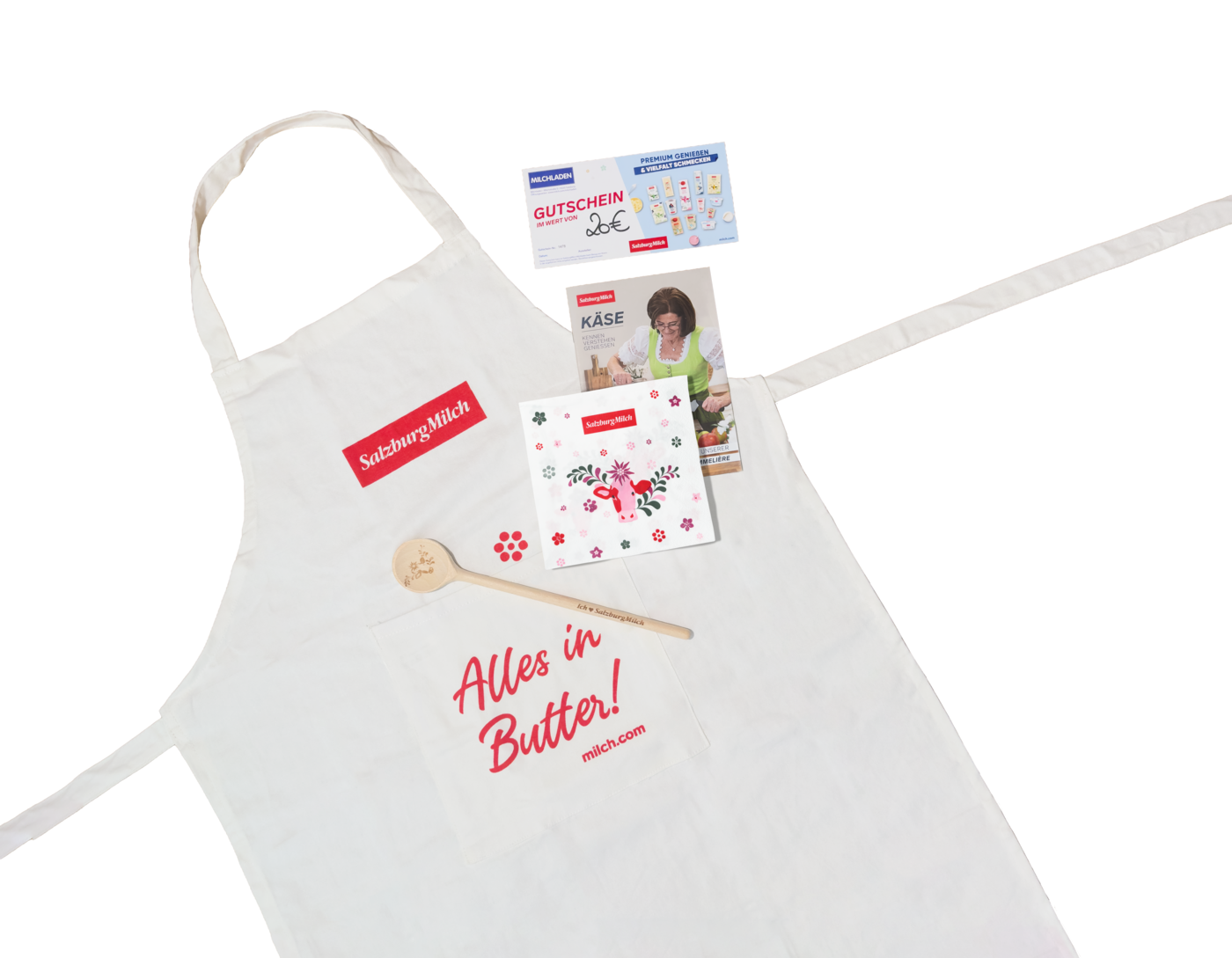 SalzburgMilch - 4 Nächte mit Frühstück in einer nachhaltigen Unterkunft für 2 Erwachsene und 2 Kinder in Wagrain-Kleinarl,25 attraktive SalzburgMilch Sets