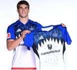 Sparda-Bank - 3 x 1 HSV-Heimtrikot mit Original-Unterschriften der Spieler