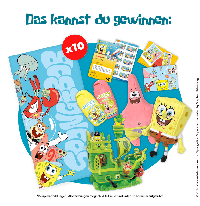 toggo - 1 von 10 SpongeBob Fanpaketen