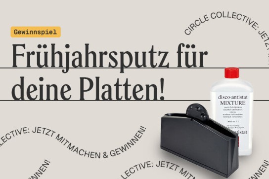 Universal Music - 1 von 3 Frühjahrsputz-Sets mit einem Knosti Schallplatten-Waschgerät inkl. Reinigungsflüssigkeit