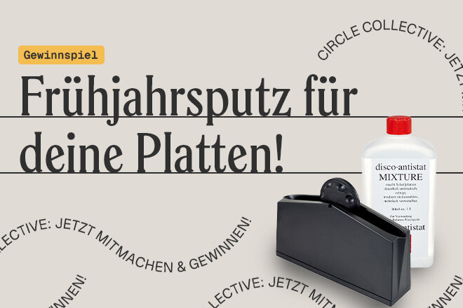 Universal Music - 1 von 3 Frühjahrsputz-Sets mit einem Knosti Schallplatten-Waschgerät inkl. Reinigungsflüssigkeit