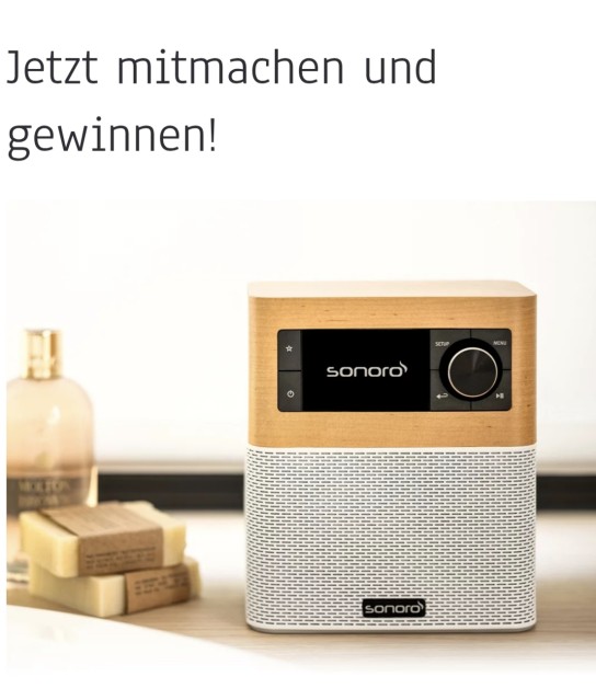 Vorteil aktuell - 2 x 1 sonoro STREAM Internetradio