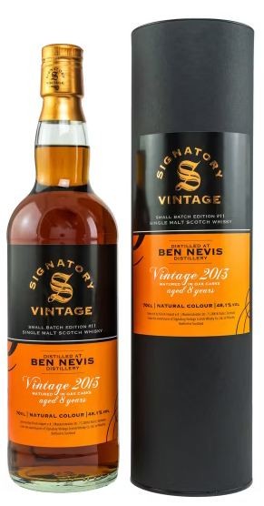 whisky-erlebnis-ol - 1 x Ben Nevis 2013/2022 aus der Signatory Small Batch Reihe (Whisky)