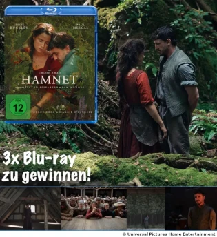 BLURAY-DISC - 3 x „Hamnet“ auf Blu-ray Disc