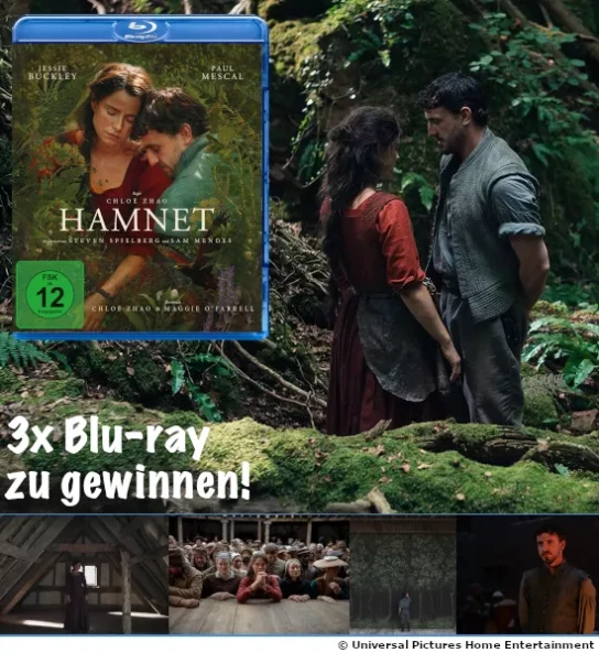 BLURAY-DISC - 3 x „Hamnet“ auf Blu-ray Disc