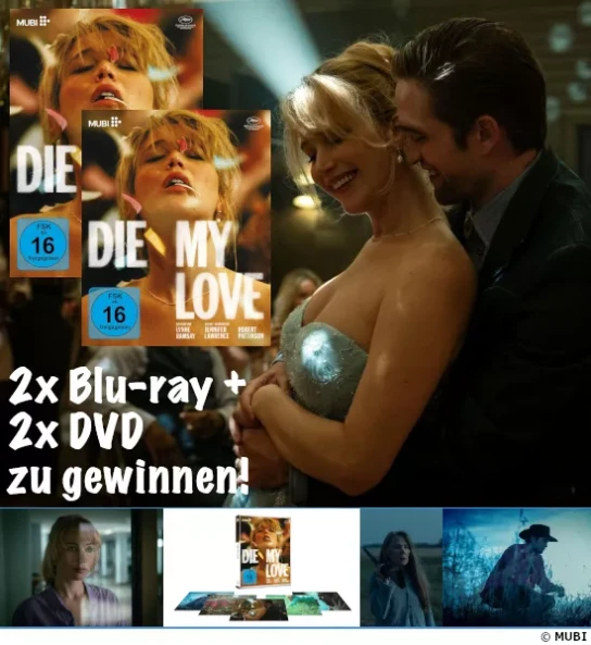 BLURAY-DISC - 4 x „Die My Love“ (2 x Blu-ray + 2 x DVD)