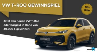 BurdaDirect: VW T-Roc oder Bargeld in Höhe von 40.000 € gewinnen