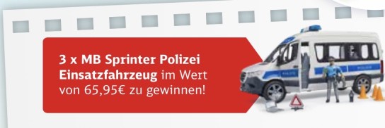 Der kleine ICE - 3x Bruder Polizei Einsatzfahrzeug