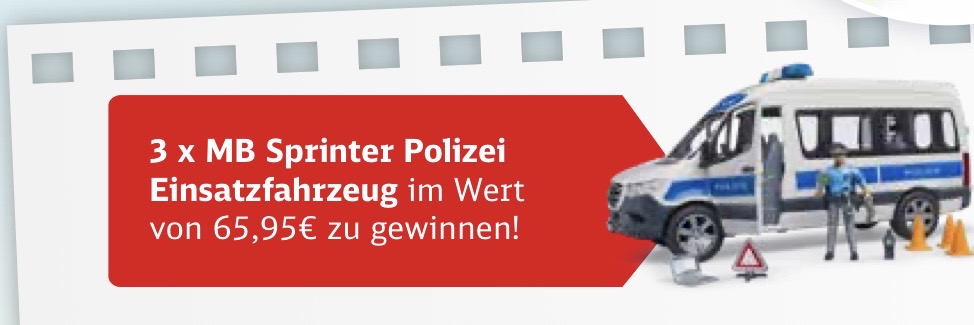 Der kleine ICE - 3x Bruder Polizei Einsatzfahrzeug