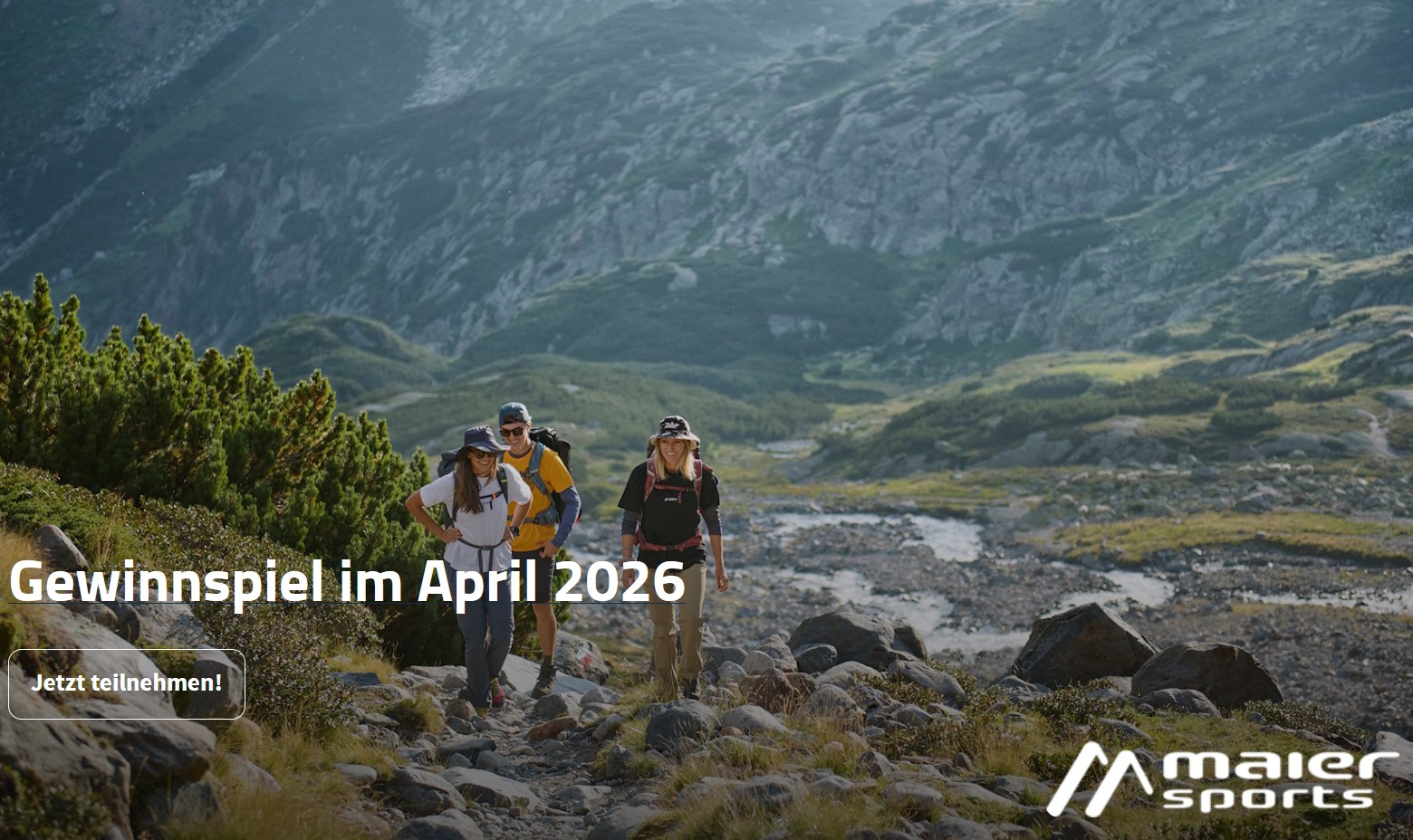 Deutscher Wanderverband - wanderbares deutschland: Zipp off-Wanderhose für Damen oder Herren von Maier Sports