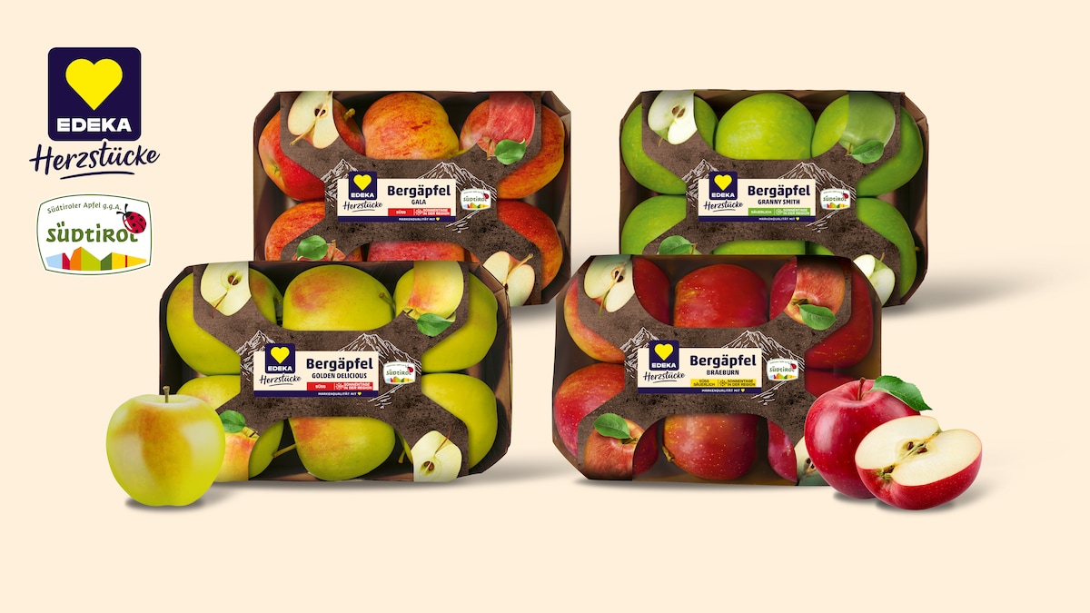 Edeka - 5 x Südtiroler Genussbox, 5 x EDEKA Einkaufsgutschein im Wert von 100 €