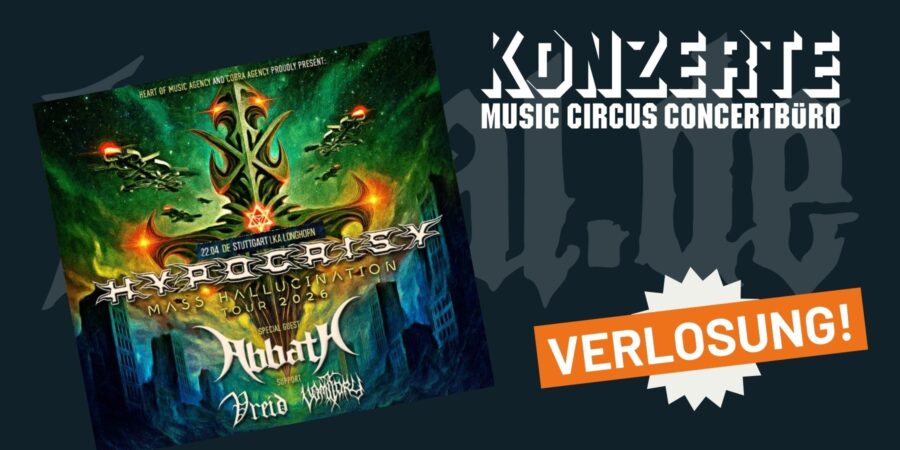metal.de - ein Meet & Greet für 2 Personen sowie 1×2 Tickets für das Konzert im LKA Longhorn am 22. April in Stuttgart