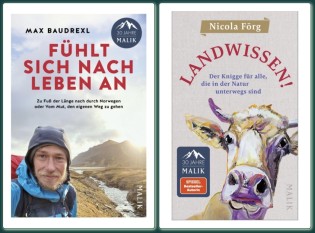 Mountain People - zwei Exemplare Max Baudrexl "Fühlt sich nach Leben an"ein Exemplar Nicola Förg "Landwissen!"