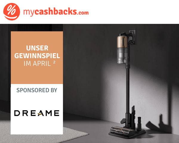 mycashbacks.com: Dreame Z20 Akku-Staubsauger zu gewinnen