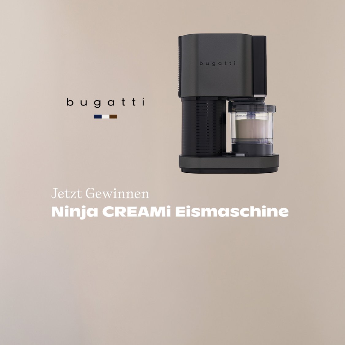 Peek & Cloppenburg - 1 von 2 Ninja CREAMi Eismaschinen im bugatti Design (für INSIDER Mitglieder)