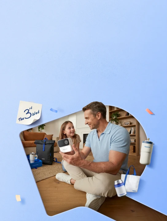Reolink - Argus Magi Cam ,Energiesparende Drahtlos Kamera sowie exklusives Merchandising.