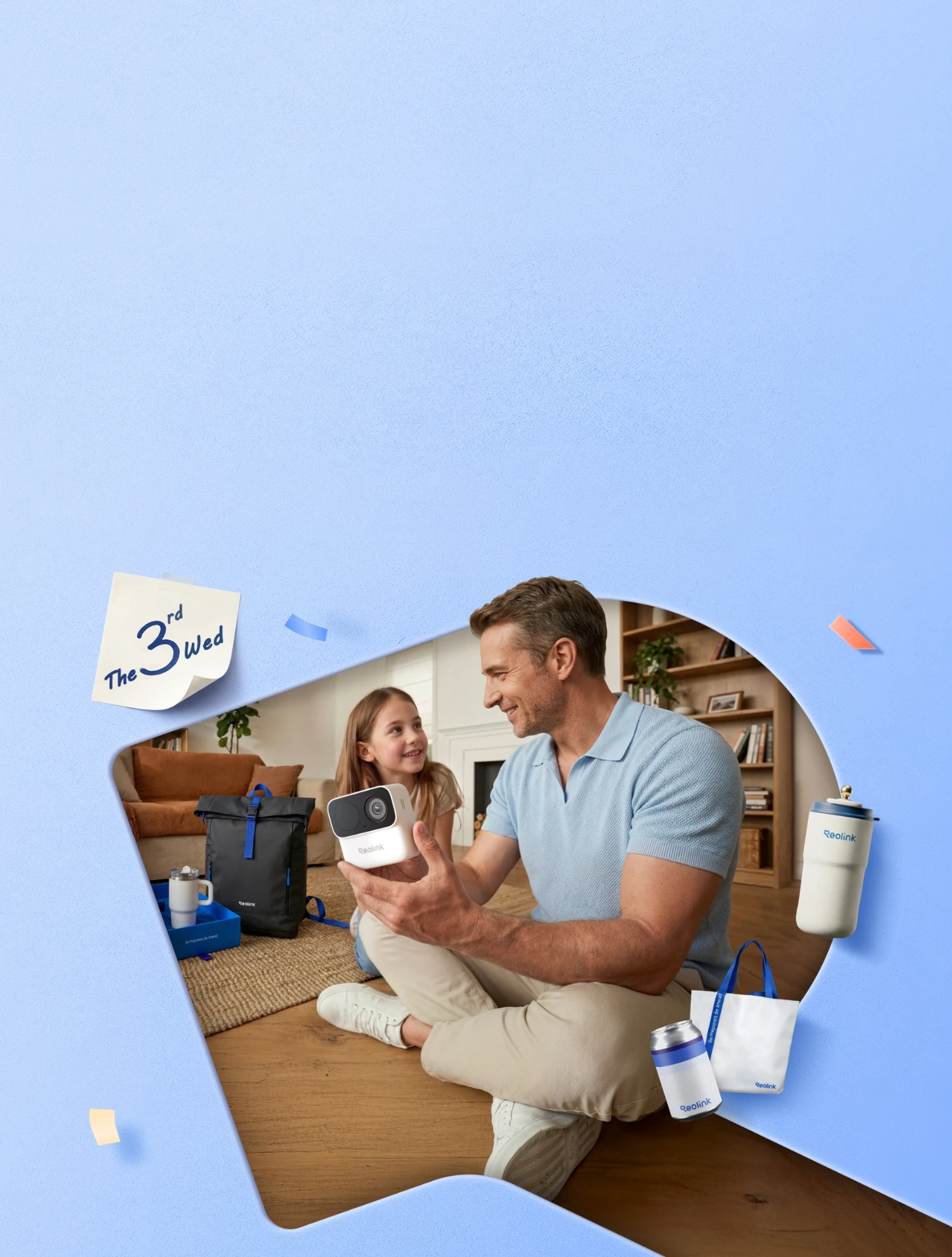 Reolink - Argus Magi Cam ,Energiesparende Drahtlos Kamera sowie exklusives Merchandising.