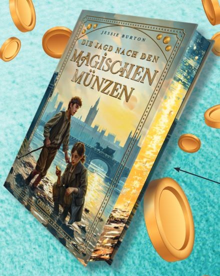 Sailer Verlag - 3 x 1 Buch „Die Jagd nach den magischen Münzen“ von Jessie Burton