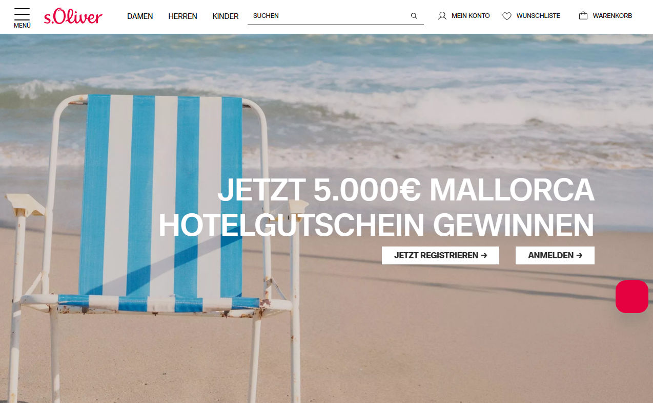 s.Oliver: Gewinne einen 5.000 € Mallorca Hotelgutschein
