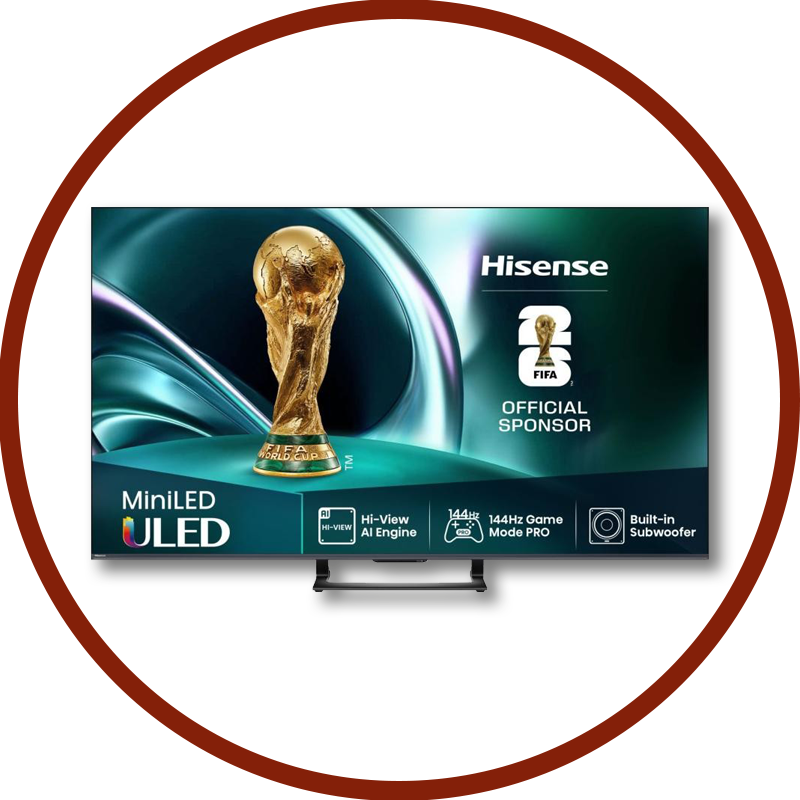 Unilever - 1 von 10 Smart-TV 55“ von Hisense, 2 Tickets für das Spiel Ecuador vs. Deutschland am 25.06.2026 im New York New Jersey Stadium inklusive Gutschein für Flug & Hotel. Tickets für Damen und Herren Länderspiele