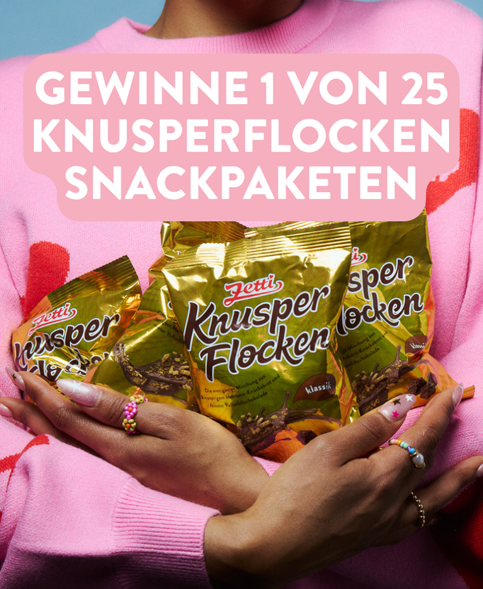 Zetti - 25 Knusperflocken Snackpakete