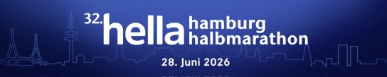 3x2 Freistartcodes (Plätze) für den ‚hella hamburg halbmarathon’ am Sonntag, den 28. Juni 2026#