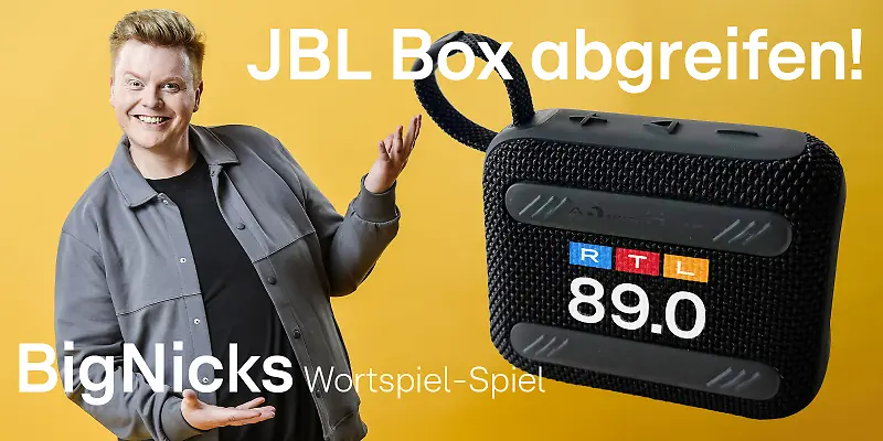 89.0 RTL - JBL Tuner 2 mobiler Bluetooth Lautsprecher mit UKW/DAB/DAB+ Radio, UVP: € 82,99