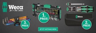 Alternate - 1 x Bit-Satz "Tool-Check PLUS 1" von Wera | 1 x Bit-Satz "Kraftform Kompakt 20 Tool Finder 1" von Wera | 1 x Winkelschlüssel-Satz "950 SPKL/9SM N HF" von Wera