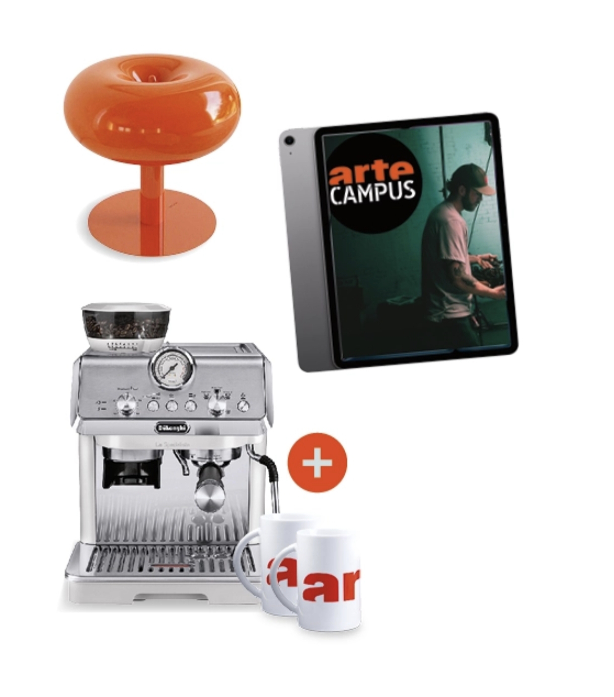 Arte Magazin - Ein 13″ iPad von Apple, die LED-Tischleuchte Lumio oder die De’Longhi Espressomaschine La Specialista