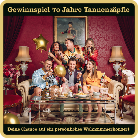 Badische Staatsbrauerei Rothaus - 50x1 Wohnzimmerkonzert der Rothaus Tannenzäpfle Partyband ~ 3 Musiker für 2 Stunden für 50 Gäste