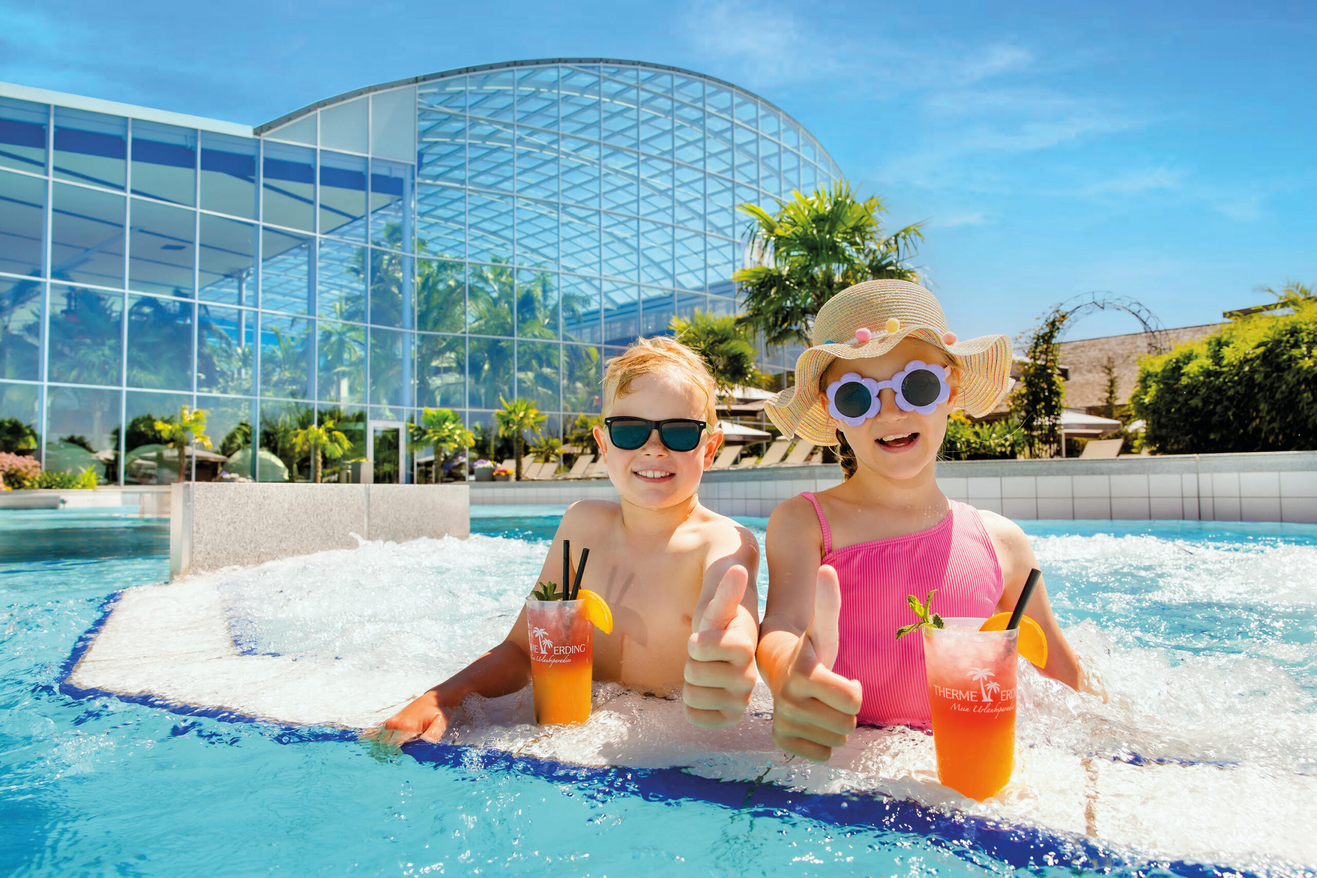 blick-punkt - 2×2 Tageskarten für die Therme Erding (inkl. Therme, Galaxy Rutschenwelt & Wellenbad)
