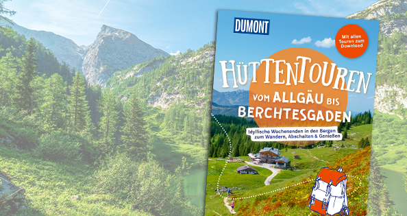 blick-punkt - Ein Exemplar des Buches "Hüttentouren vom Allgäu bis Berchtesgaden"