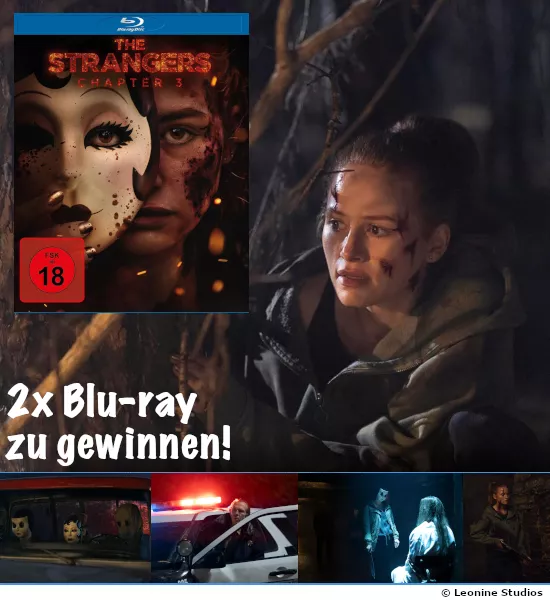 BLURAY-DISC - 2 x „The Strangers: Chapter 3“ auf Blu-ray Disc