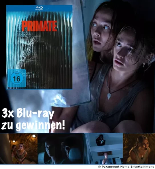 BLURAY-DISC - 3 x „Primate“ auf Blu-ray Disc
