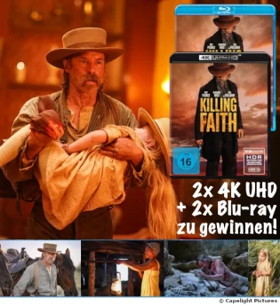 BLURAY-DISC - 4 x „Killing Faith“ (2 x 4K UHD + 2 x Blu-ray)