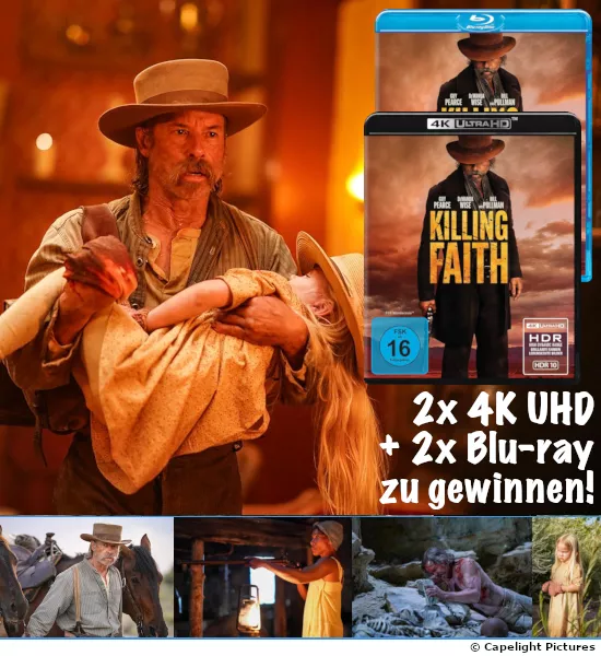 BLURAY-DISC - 4 x „Killing Faith“ (2 x 4K UHD + 2 x Blu-ray)