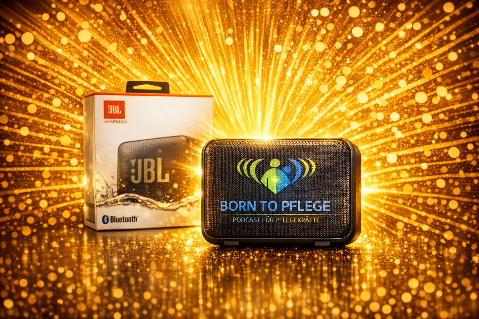 BORN TO PFLEGE - ein Bluetooth Lautsprecher von JBL