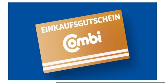 Combi - Einkaufsgutschein für Combi in Höhe des Tankbelegs (max. 150 €)