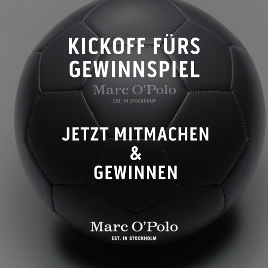 Designeroutlets Wolfsburg - 10x1 limitierter  Marc O’Polo WM-Fußball 2026 (Produktkauf + Abholung + App Gewinnspiel)