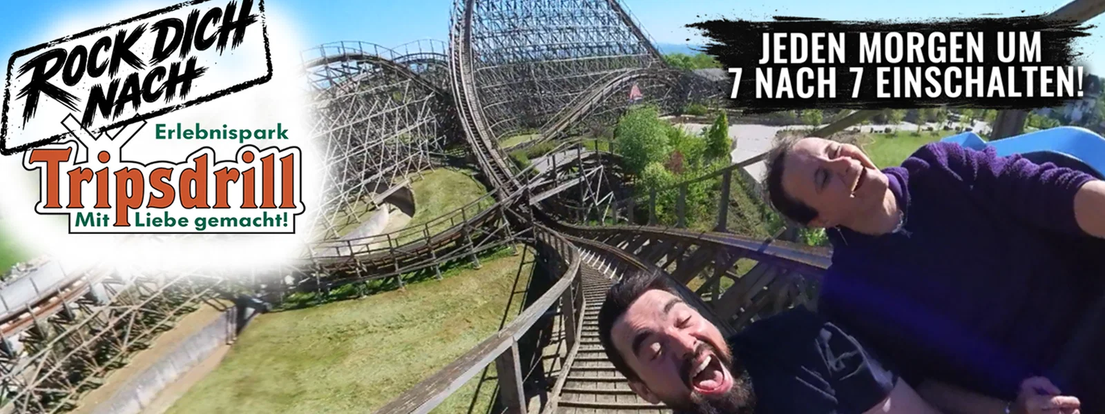 DIE NEUE 107.7 - 9x1 Freizeit-Park Tripsdrill-Superticket: Tagesticket inklusive Essen und Trinken (Wertgutschein zu 150€)für 4 Personen