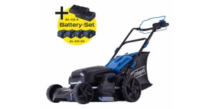 diyonline - einen Akku-Rasenmäher BC-MP470-X von Scheppach im Wert von 409,99 Euro