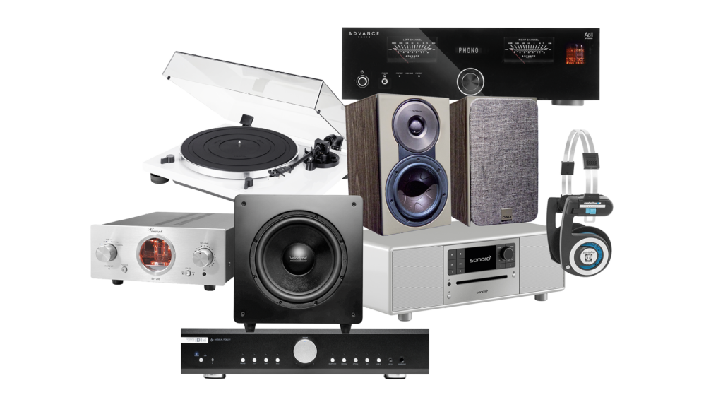 falkemedia - HiFi-Preise im Wert von 7.500€ - hochwertiges HiFi-Equipment von Velodyne, Advance Paris, Vincent, Musical Fidelity, Thorens, Sonoro, DALI und Koss