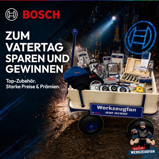 GOTOOLS - einen Bollerwagen voller Bosch Professional Zubehör