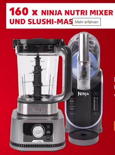 Kaufland - 160 x Nutri-Mixer und Slushi-Maschine (Produktkauf mit Kaufland Card Xtra)